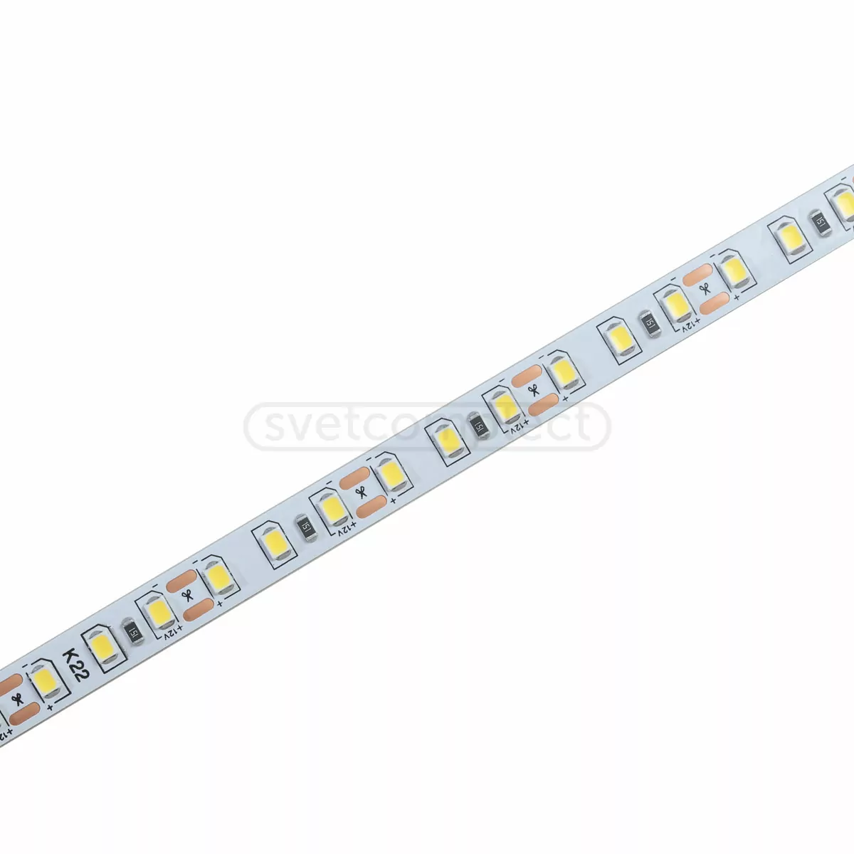 Світлодіодна стрічка ECOLIGHT 120LED 12V 9.6W/m (бухта 50 метрів)