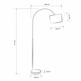 Торшер CLER FL 265 1xE27 Led Concept