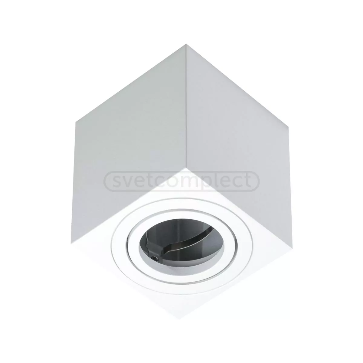 Світильник точковий накладний СВЕТКОМПЛЕКТ AS-NS 80 GU10 WH, білий 
