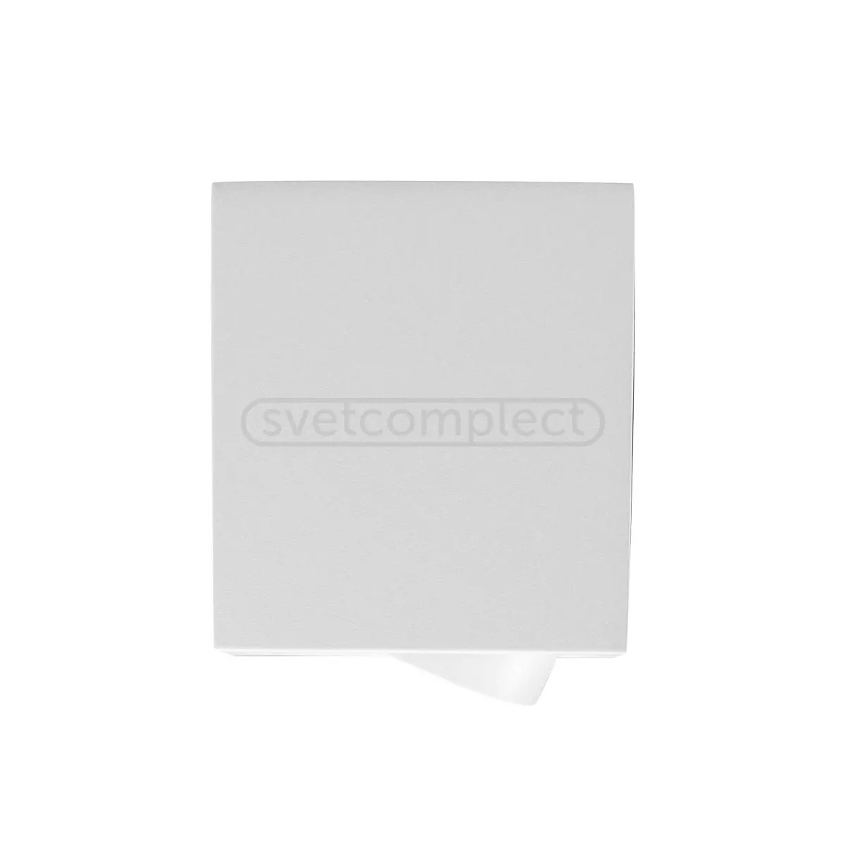 Світильник точковий накладний СВЕТКОМПЛЕКТ AS-NS 80 GU10 WH, білий 