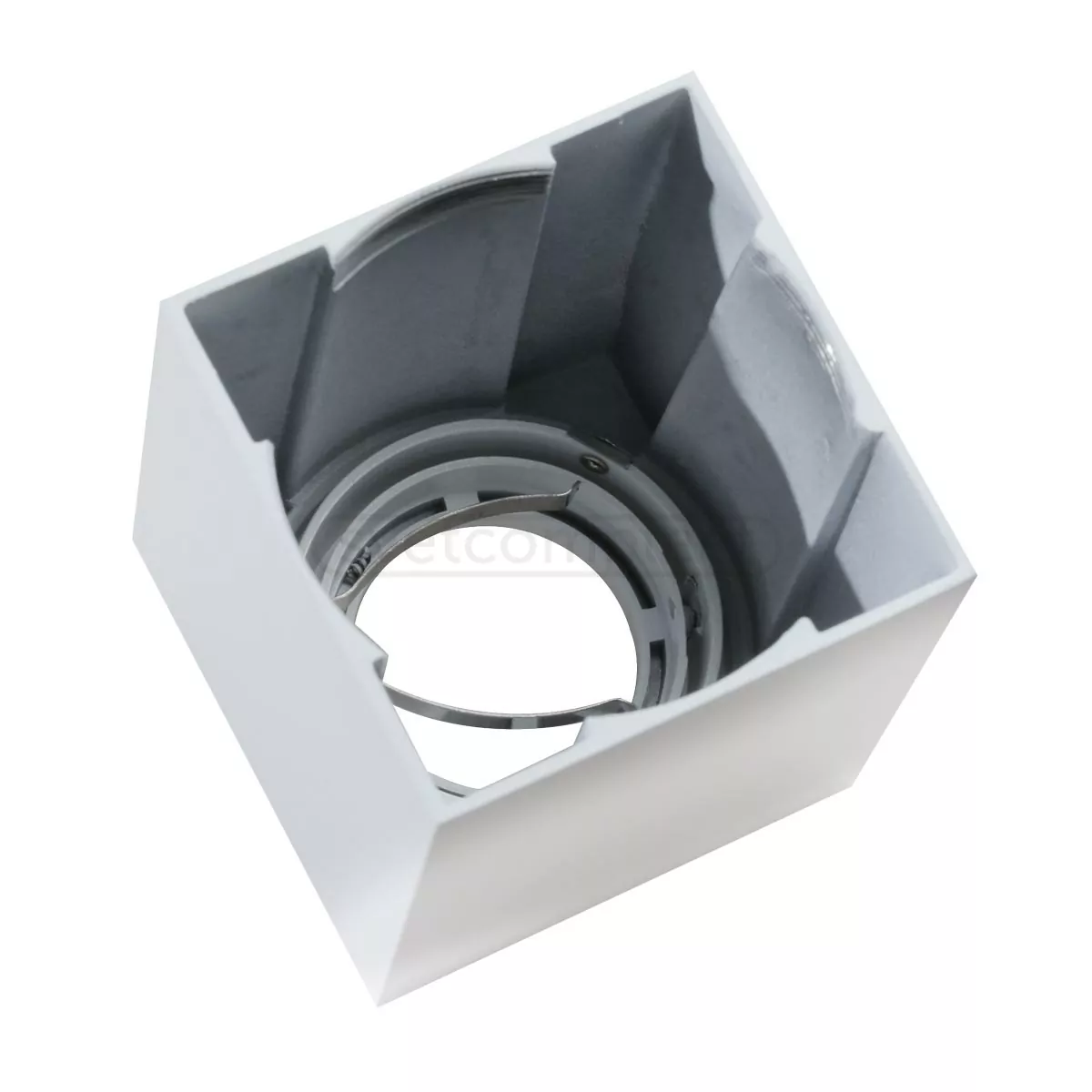 Світильник точковий накладний СВЕТКОМПЛЕКТ AS-NS 80 GU10 WH, білий 