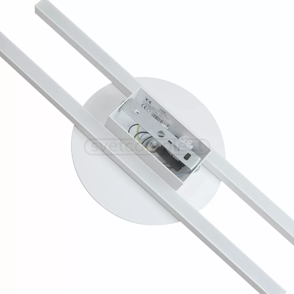 Бра JAVA LED, 2PL, 24W, 3000K, 860mm білий TK - LIGHTING