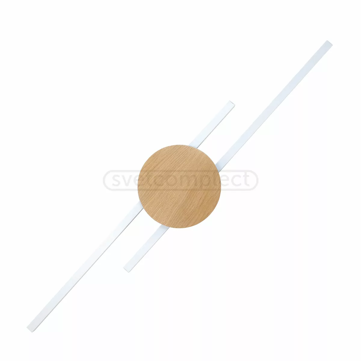 Бра JAVA LED 2PL 24W 3000K 860mm wood білий TK-LIGHTING