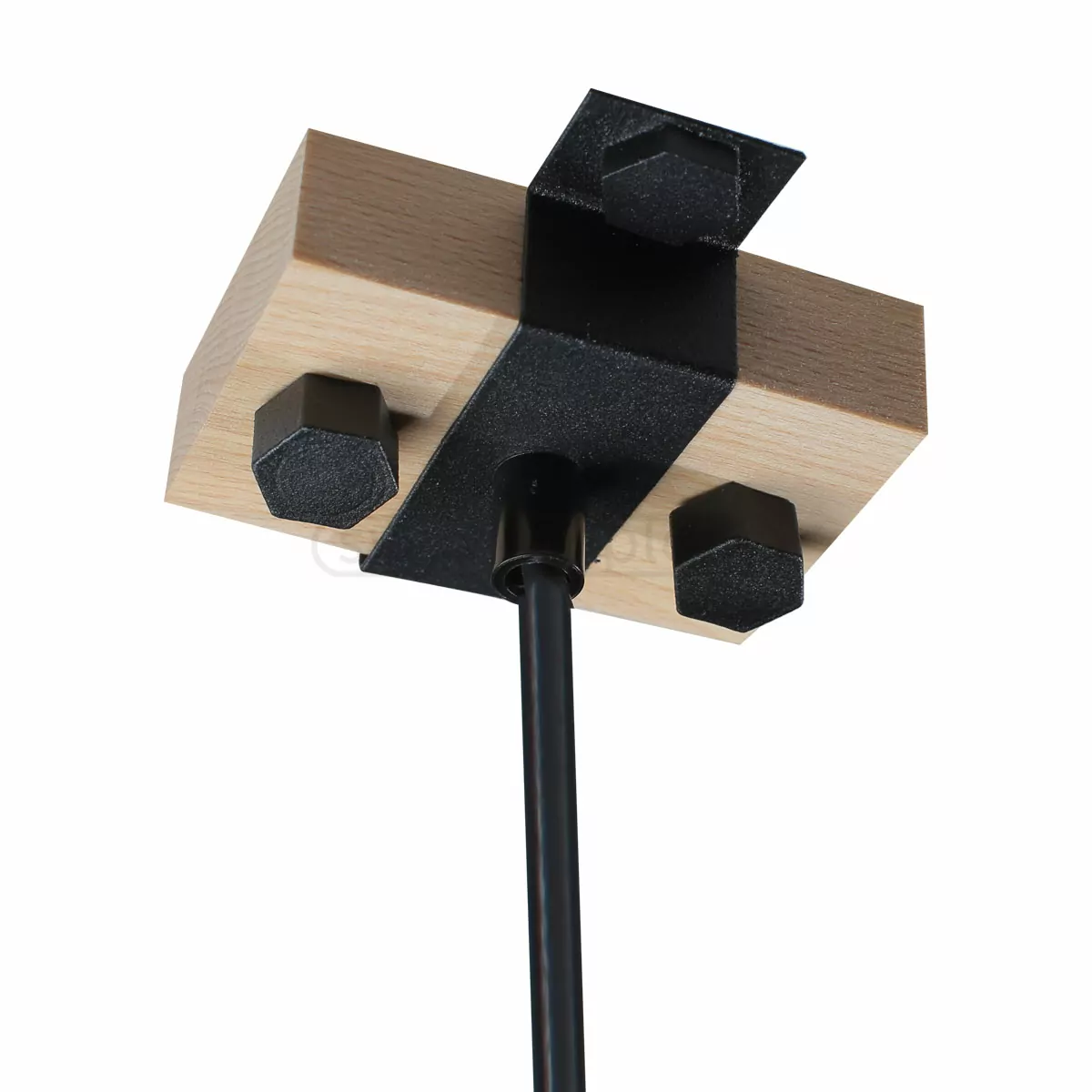 Підвіс Wooden SP 1620 1x40 Вт E27 чорний Светкомплект Підвіс Wooden SP 1620 1x40 Вт E27 чорний Светкомплект