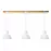 Підвіс Wooden SP 1664 3x40 Вт E27 білий Светкомплект