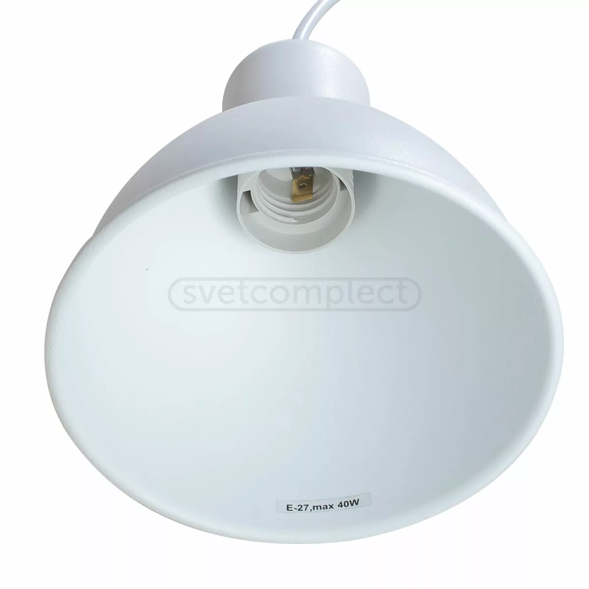 Підвіс Wooden SP 1664 3x40 Вт E27 білий Светкомплект