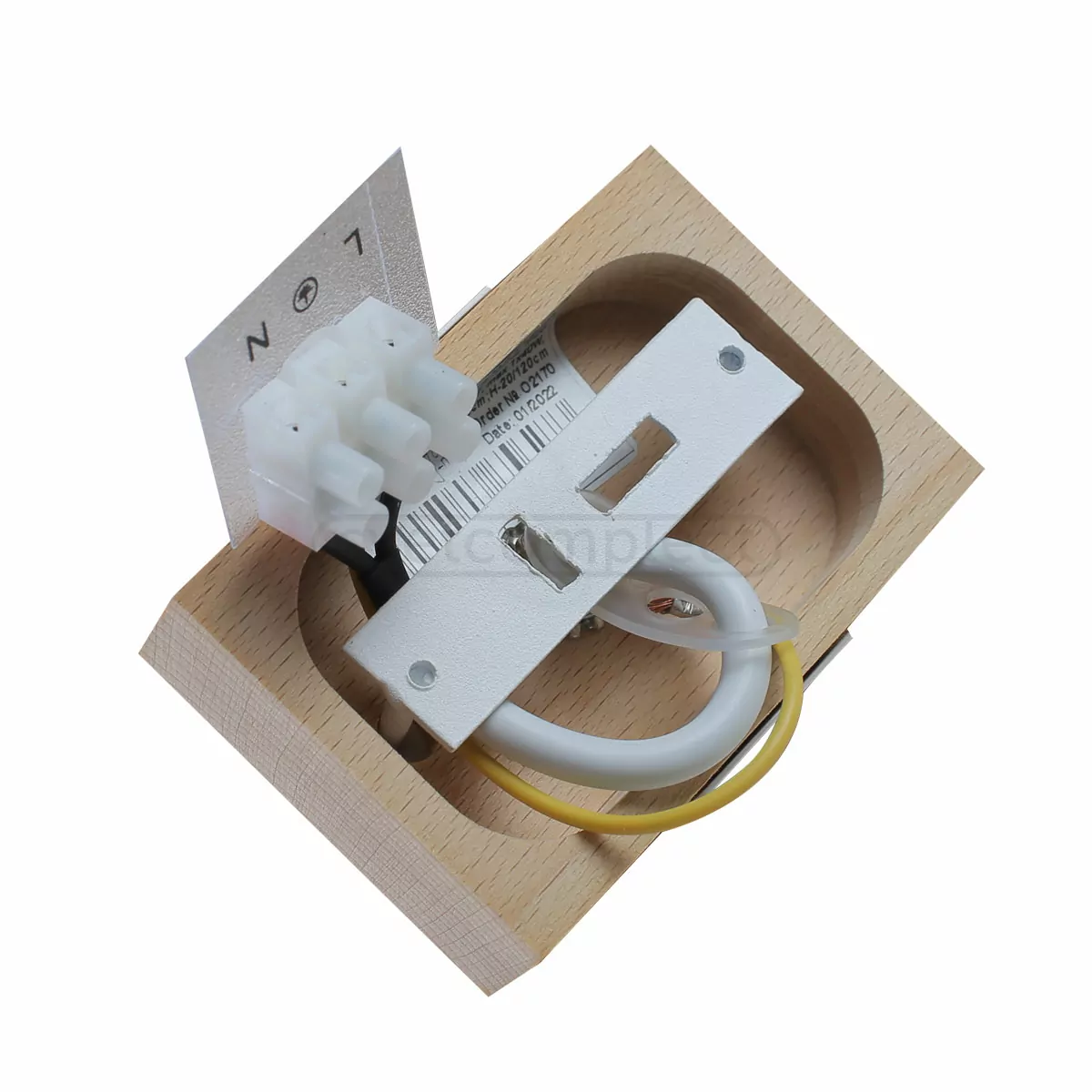 Підвіс Wooden SP 1620 1x40 Вт E27 білий Светкомплект