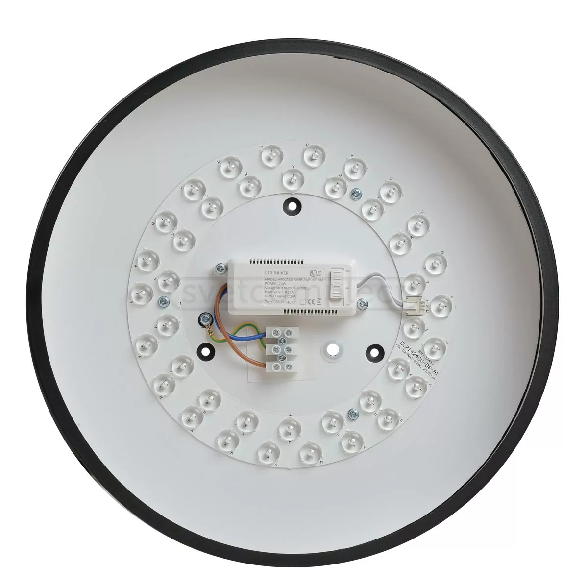 Світильник світлодіодний AVOCA LC R3055 24W CCT BK LED CONCEPT Світильник світлодіодний AVOCA LC R3055 24W CCT BK LED CONCEPT