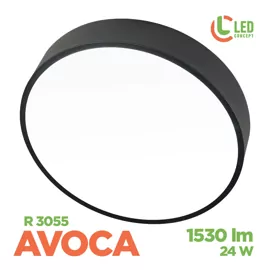 Світильник світлодіодний AVOCA LC R3055 24W CCT BK LED CONCEPT