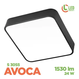 Світильник світлодіодний AVOCA LC S3055 24W CCT BK LED CONCEPT