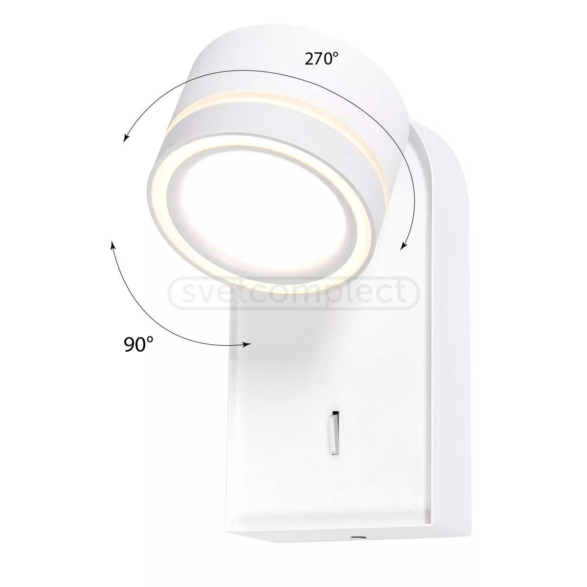 Бра NURE LC-WL17085 1xGX53 WH LED CONCEPT Бра NURE LC-WL17085 1xGX53 WH LED CONCEPT
