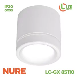 Світильник точковий NURE LC-GX 85110 WH LED CONCEPT