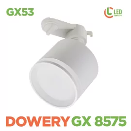 Cвiтильник трековий  DOWERY LCTR-GX 8575 GX53 WH LED CONCEPT