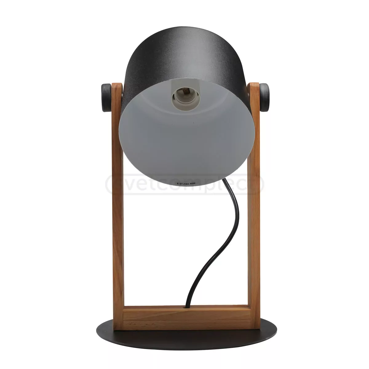 Настільна лампа LOFT TB 160 E27 1x40W WD/BK