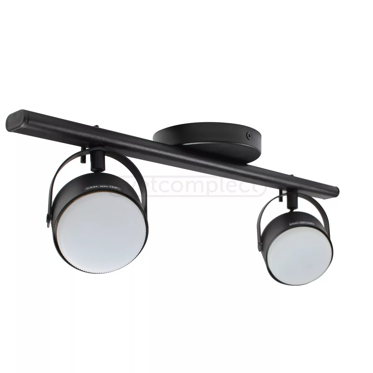 Спот SP KOLOS 1588-2хGX53 BK LIGHT SET 