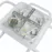 Howth LED S 4 RGB  80W RC WH белый с пультом ДК