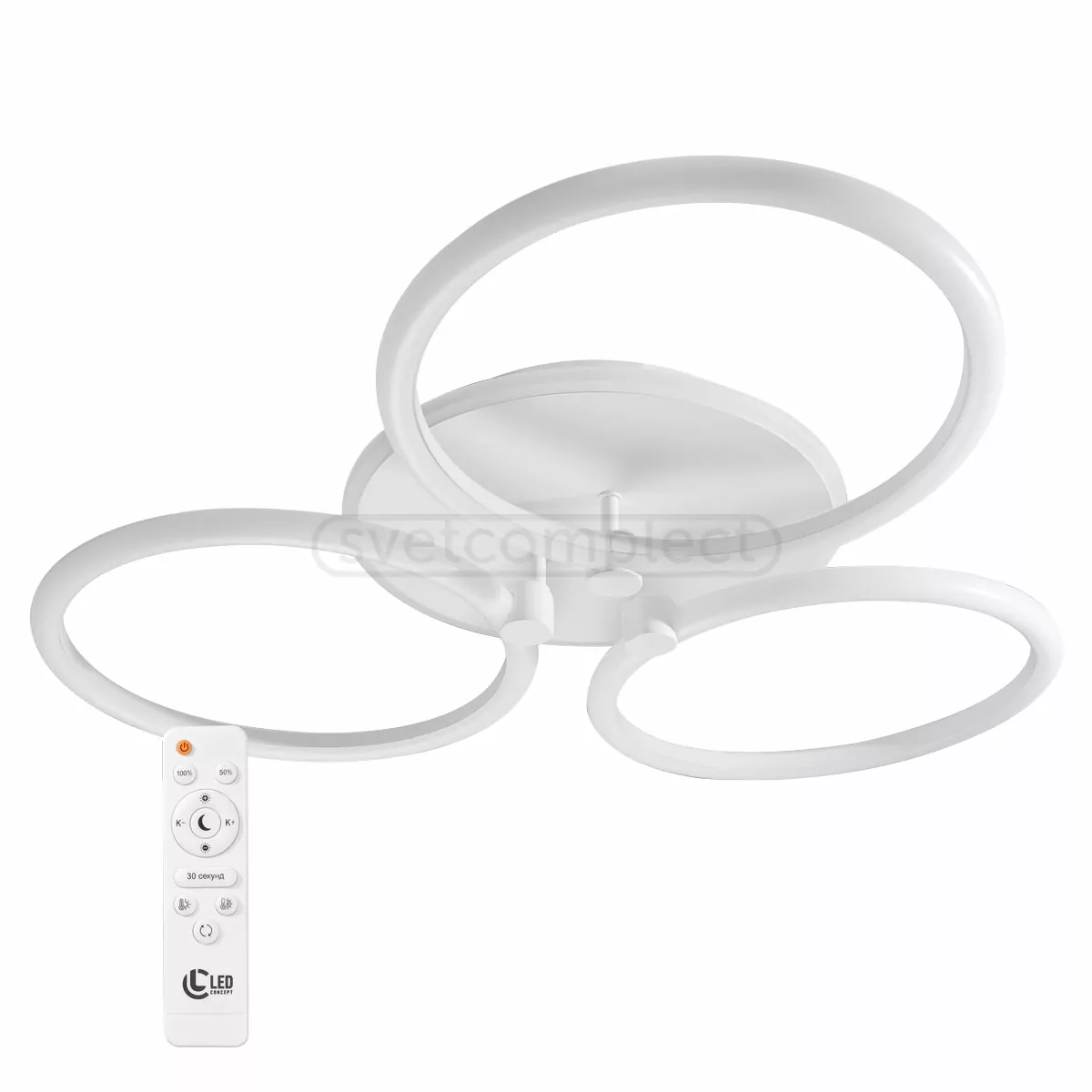 Arklow LED R 3 RGB 70W RC WH Білий з пультом ДК 