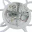 Arklow LED R 6 RGB 140W RC WH белый с пультом ДУ