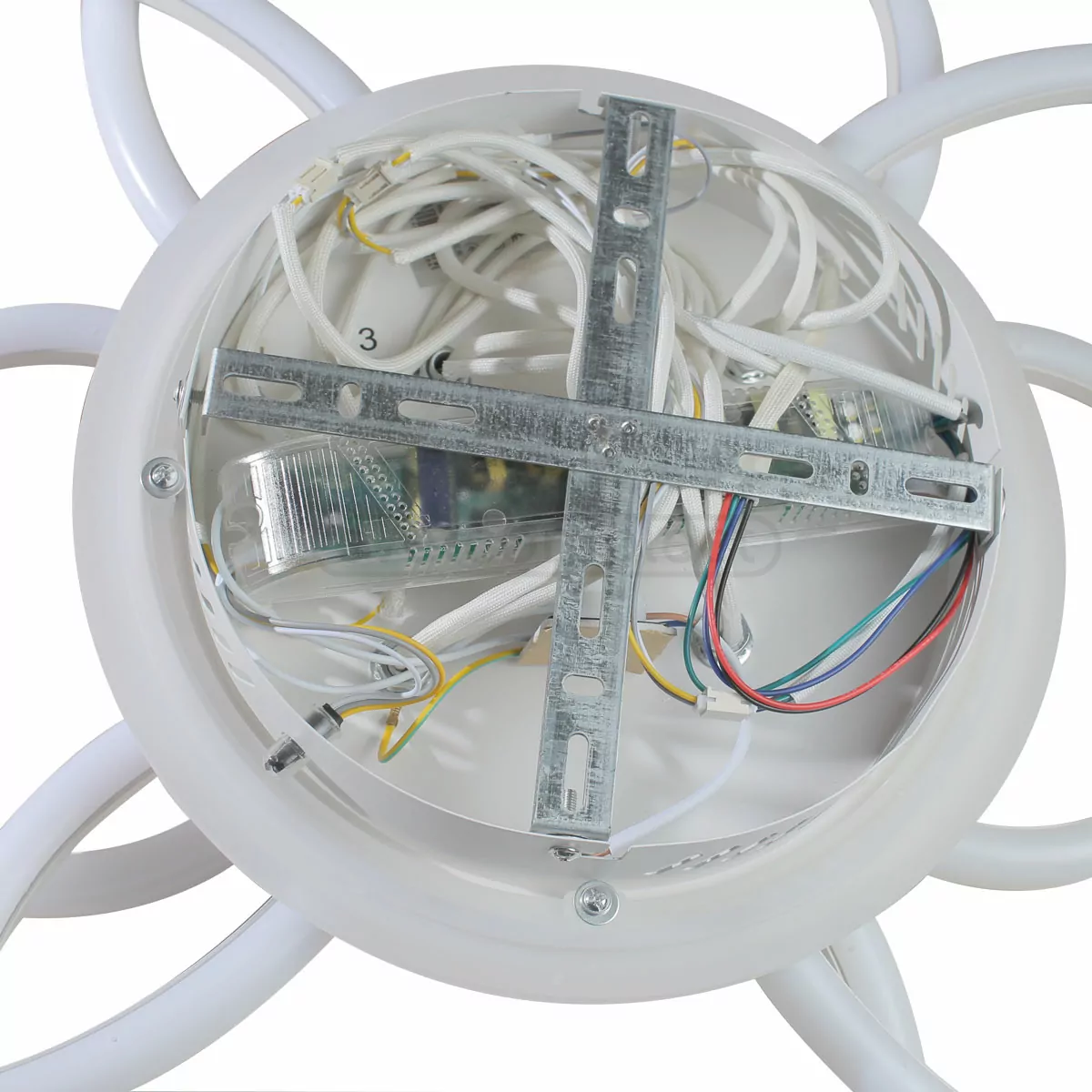 Arklow LED R 6 RGB 140W RC WH Білий з пультом ДК 