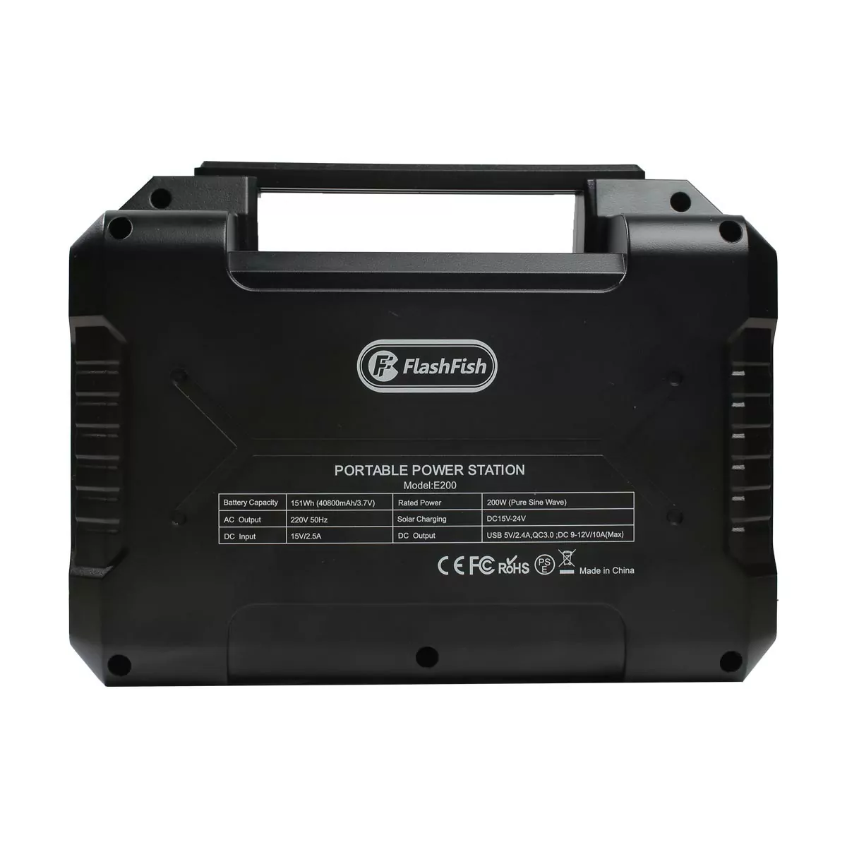 Портативний Power Bank FlashFish E200 200W 151Wh 40800mAh Портативний Power Bank FlashFish E200 200W 151Wh 40800mAh