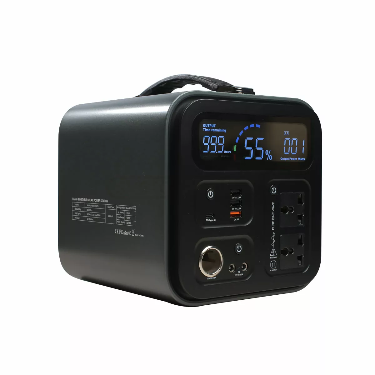 Портативний Power Bank з ліхтариком FlashFish UA550 600W 550Wh 148800mAh Портативний Power Bank з ліхтариком FlashFish UA550 600W 550Wh 148800mAh