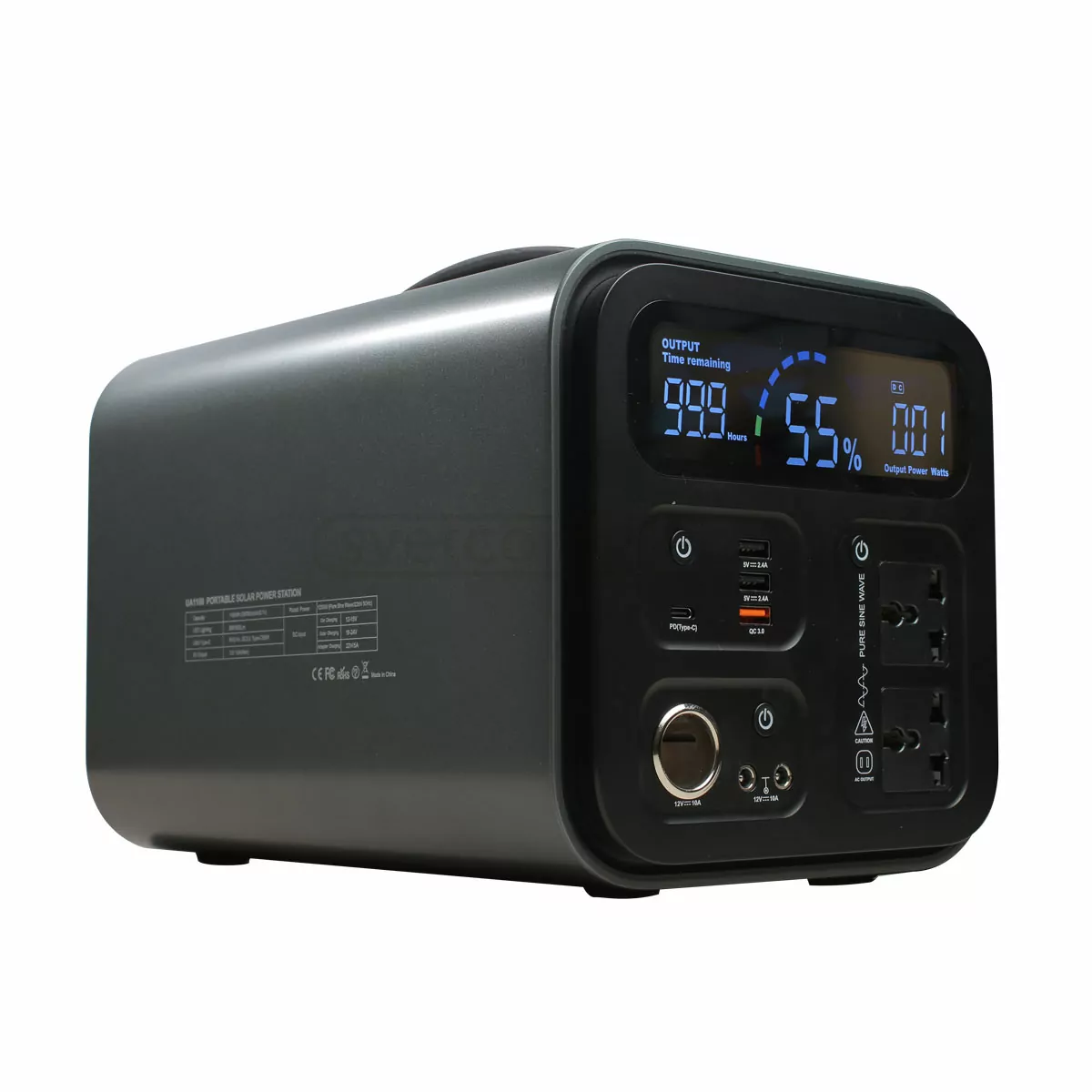 Портативний Power Bank з ліхтариком FlashFish UA1100 1200W 1100Wh 297600mAh