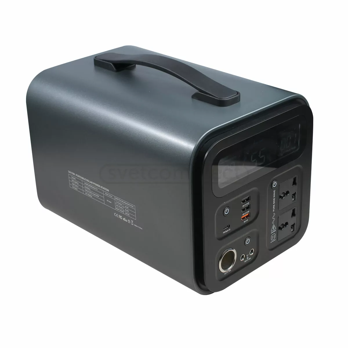 Портативний Power Bank з ліхтариком FlashFish UA1100 1200W 1100Wh 297600mAh