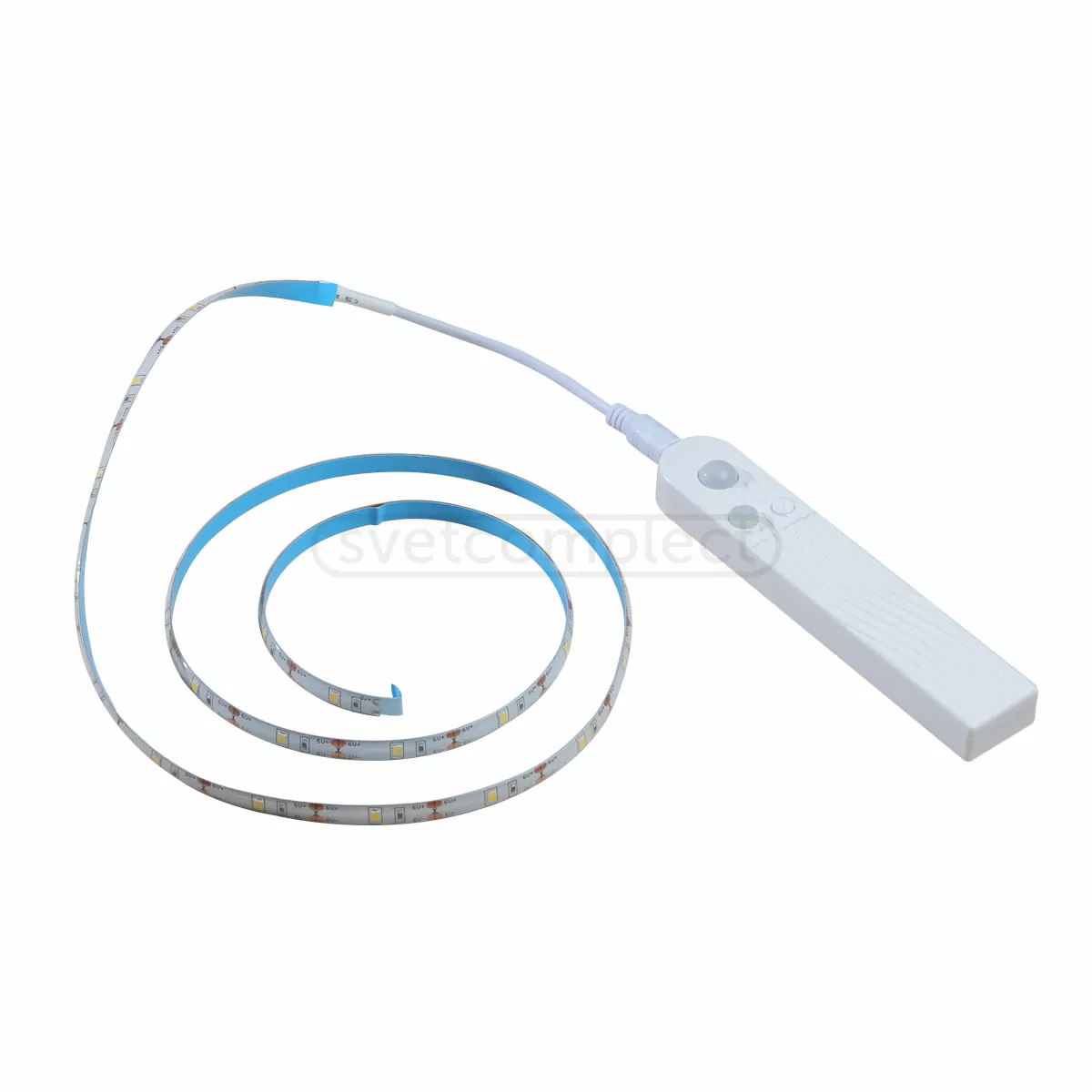 Стрічка світлодіодна з блоком живлення FRAPE LED SET PIR 1м NW 4500К, IP44, 4xAAA STRÜHM, білий Стрічка світлодіодна з блоком живлення FRAPE LED SET PIR 1м NW 4500К, IP44, 4xAAA STRÜHM, білий