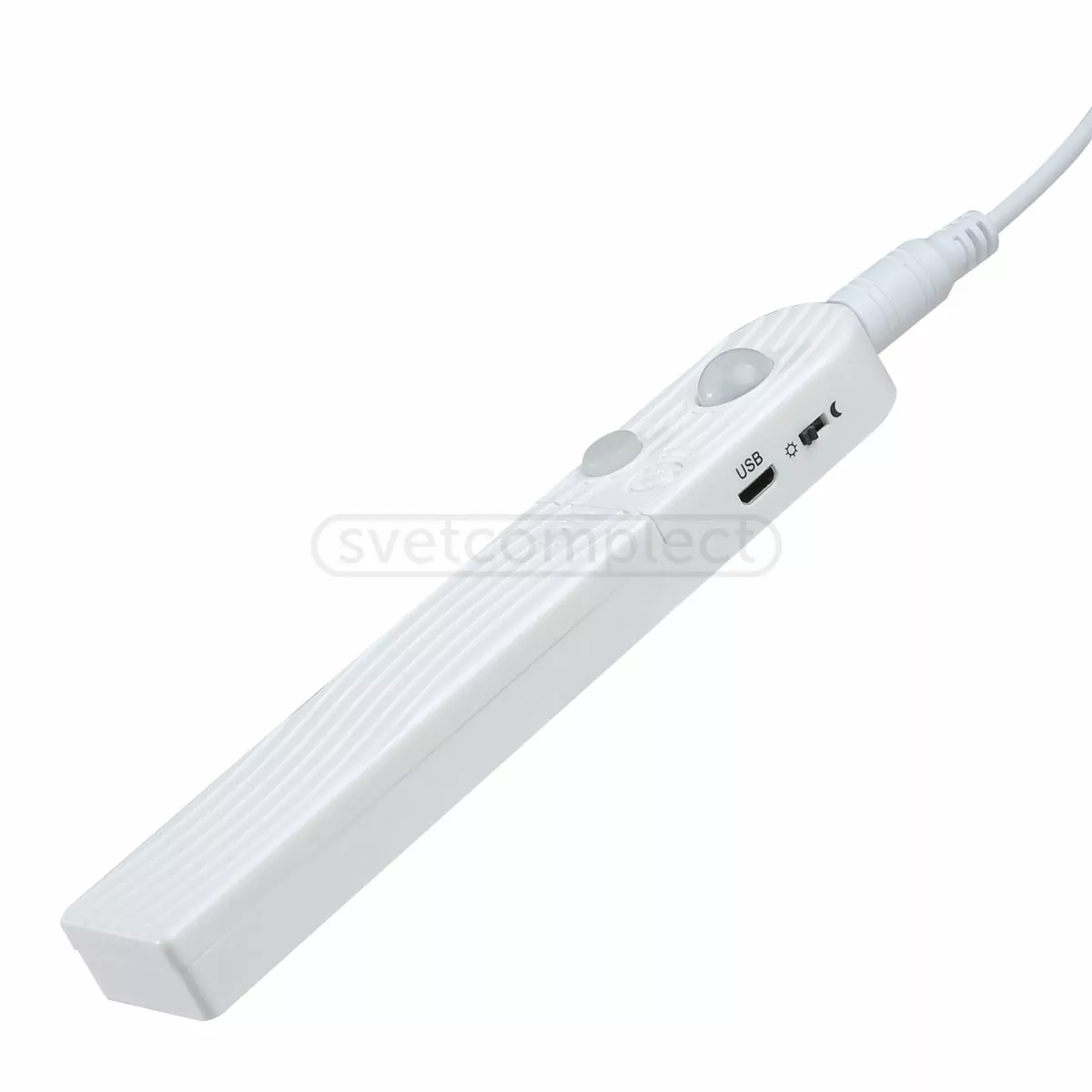 Стрічка світлодіодна з блоком живлення FRAPE LED SET PIR 1м NW 4500К, IP44, 4xAAA STRÜHM, білий Стрічка світлодіодна з блоком живлення FRAPE LED SET PIR 1м NW 4500К, IP44, 4xAAA STRÜHM, білий