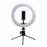 Лампа кільцева LED L8, 10W, CCT d20 см зі штативом і тримачем телефона, PLATINET