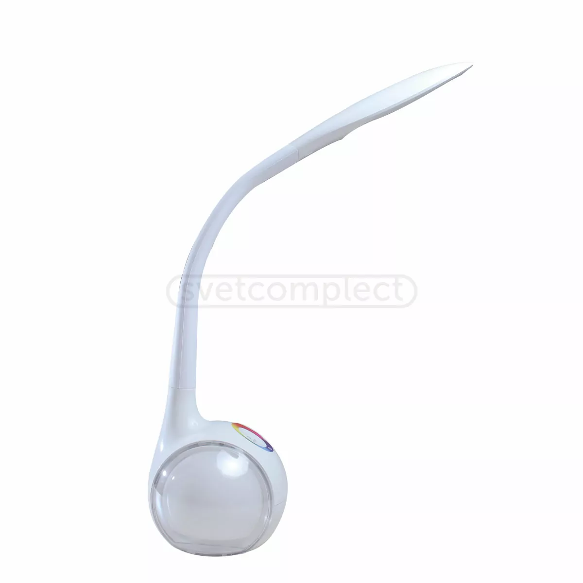 Настільна лампа LED  20AT, 5W, акум. 2400 mAh біла, пластик PLATINET