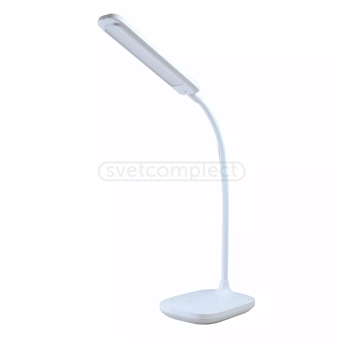 Настільна лампа LED  6728, 5W, акум. 2400 mAh біла, пластик PLATINET