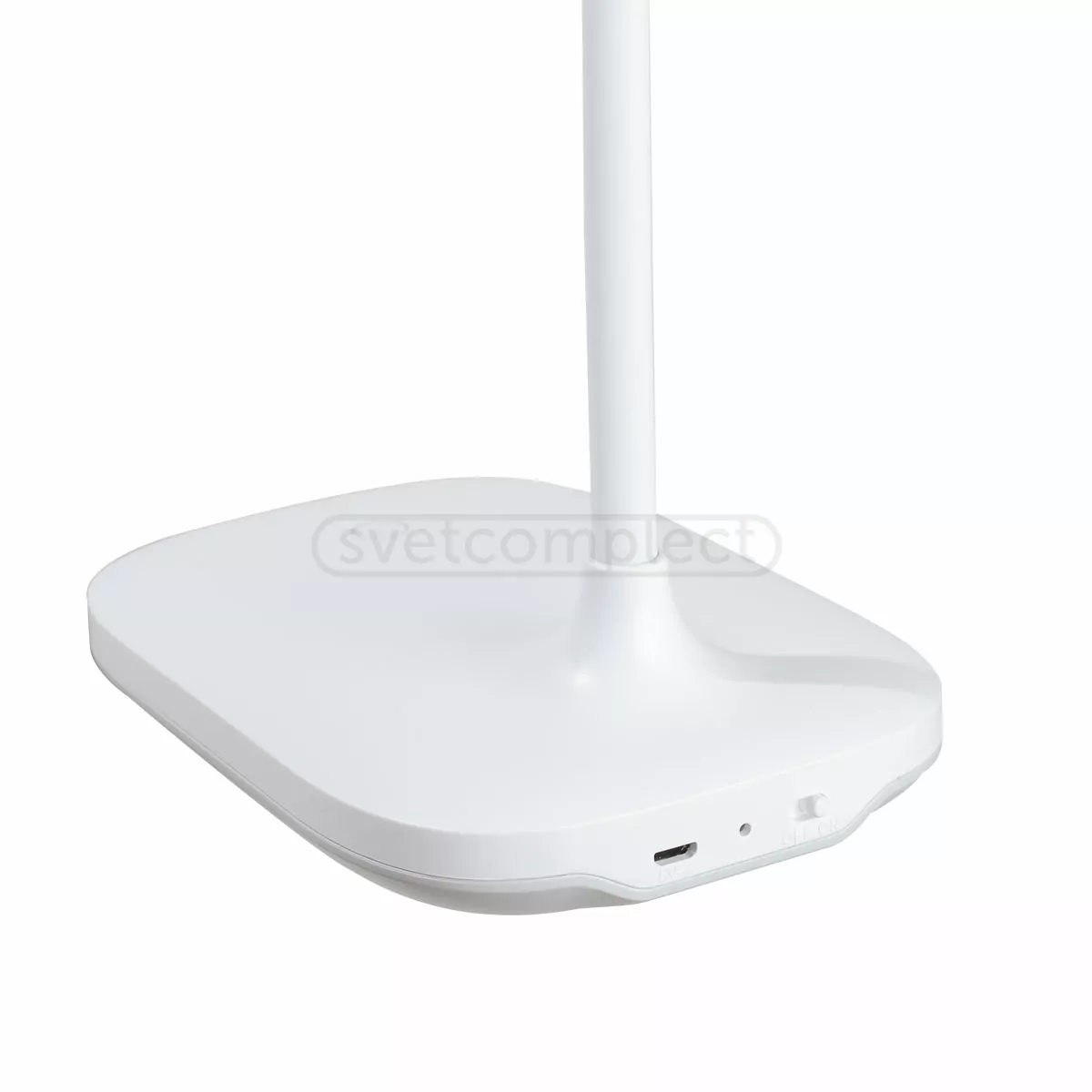 Настільна лампа LED  6728, 5W, акум. 2400 mAh біла, пластик PLATINET