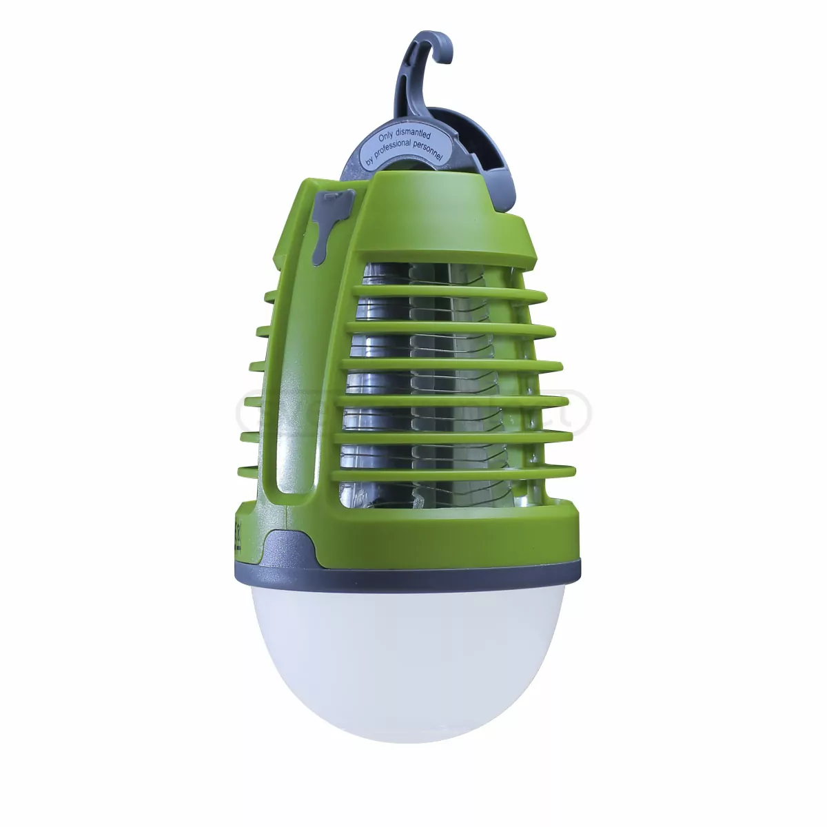 LED лампа для кемпінгу 2в1 L6500  2W, 6500K 1800 мАг,  IP44, зелена, пластик  PLATINET