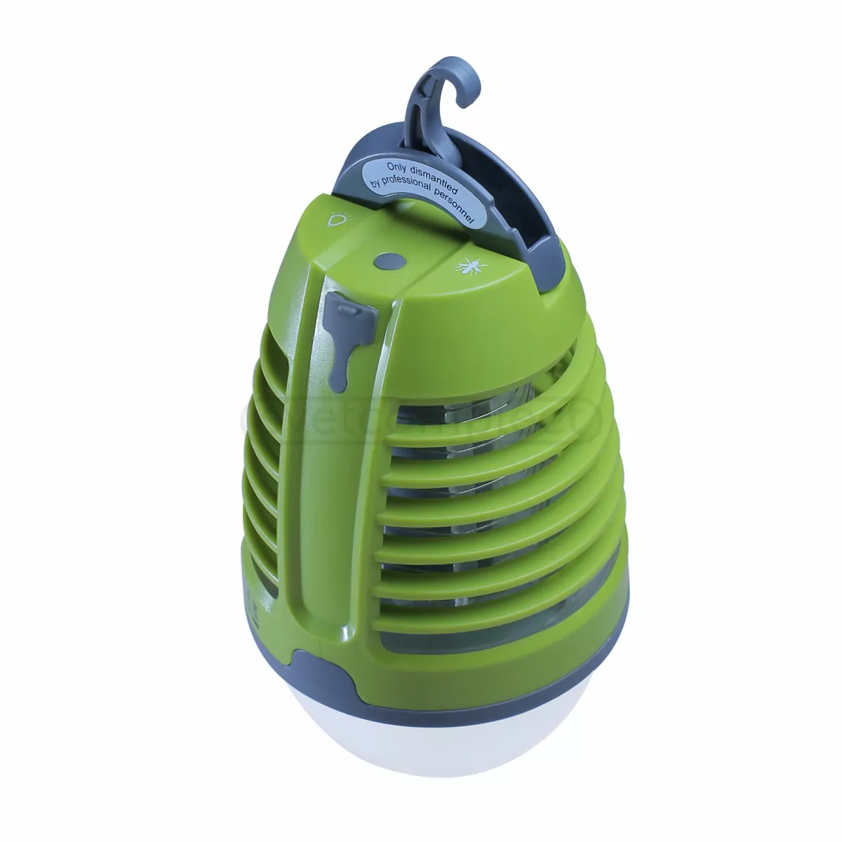 LED лампа для кемпінгу 2в1 L6500  2W, 6500K 1800 мАг,  IP44, зелена, пластик  PLATINET