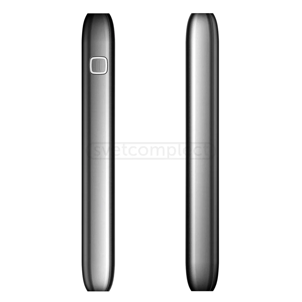 Зовнішній акумулятор (Powerbank) 10QIB 11000mAh з бездротовою зарядкою Qi, сірий,  PLATINET