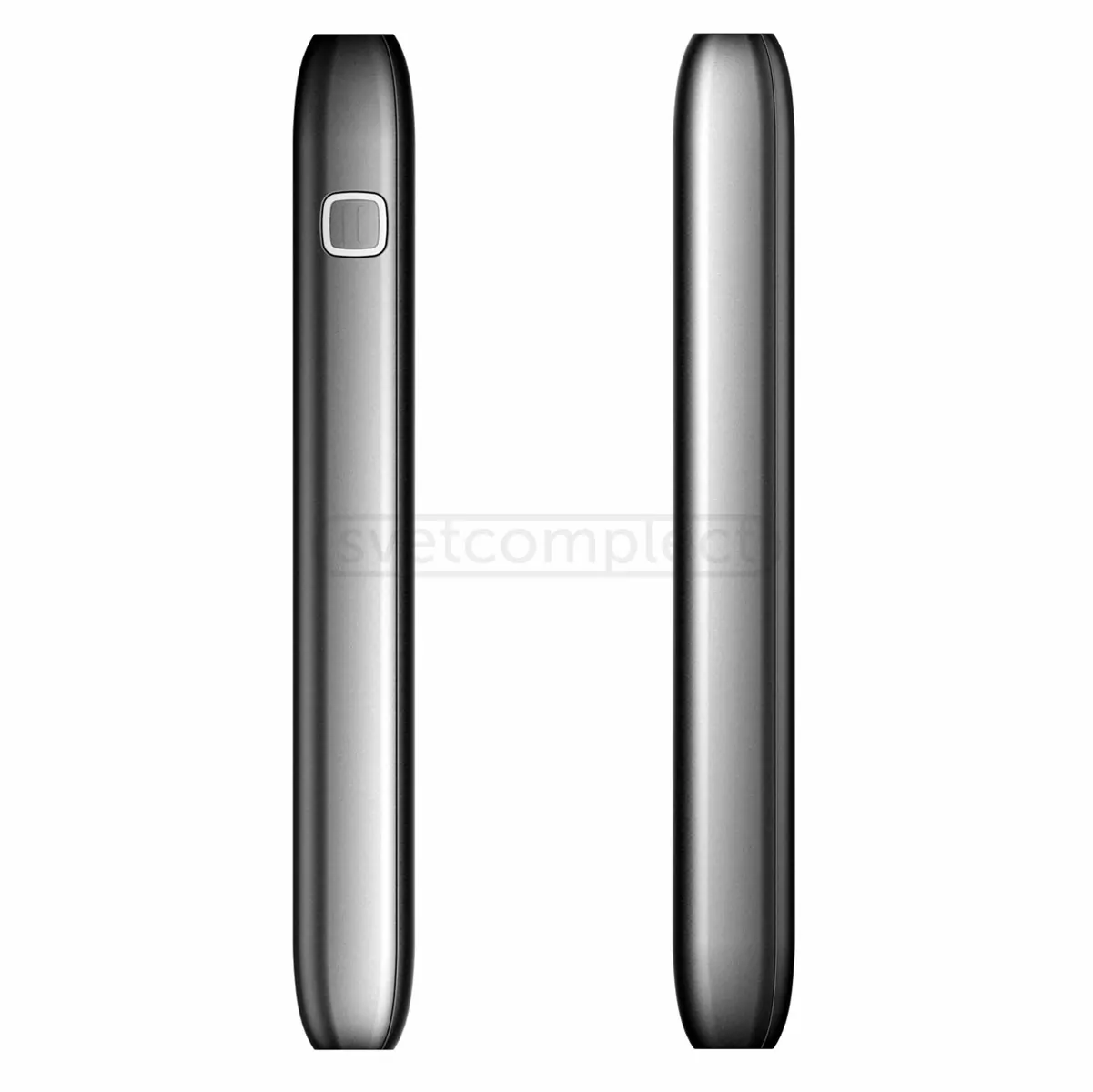 Зовнішній акумулятор (Powerbank) 10QIBP 11000mAh з бездротовою зарядкою Qi, сірий,  PLATINET