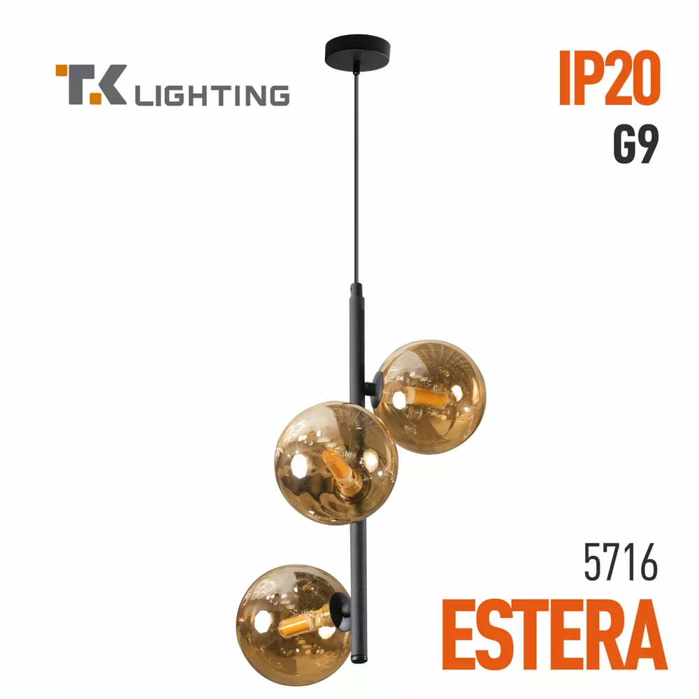 Підвіс ESTERA 5716 3xG9 max 15W TK - LIGHTING