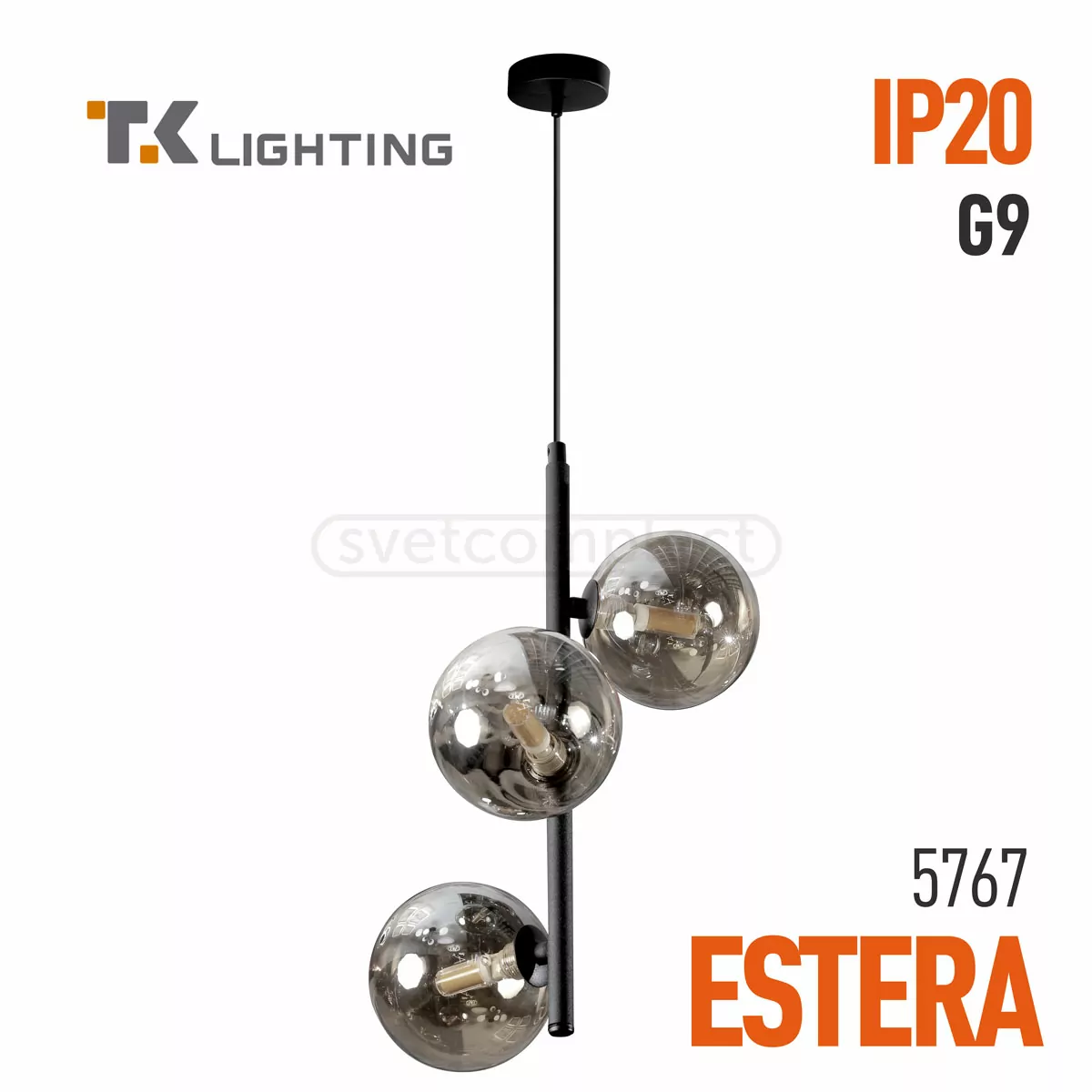 Підвіс ESTERA 5767 3xG9 max 15W TK - LIGHTING Підвіс ESTERA 5767 3xG9 max 15W TK - LIGHTING