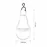 Лампа-світильник LIGHT SET LED BULB 7W A60 4500K 1800mAh