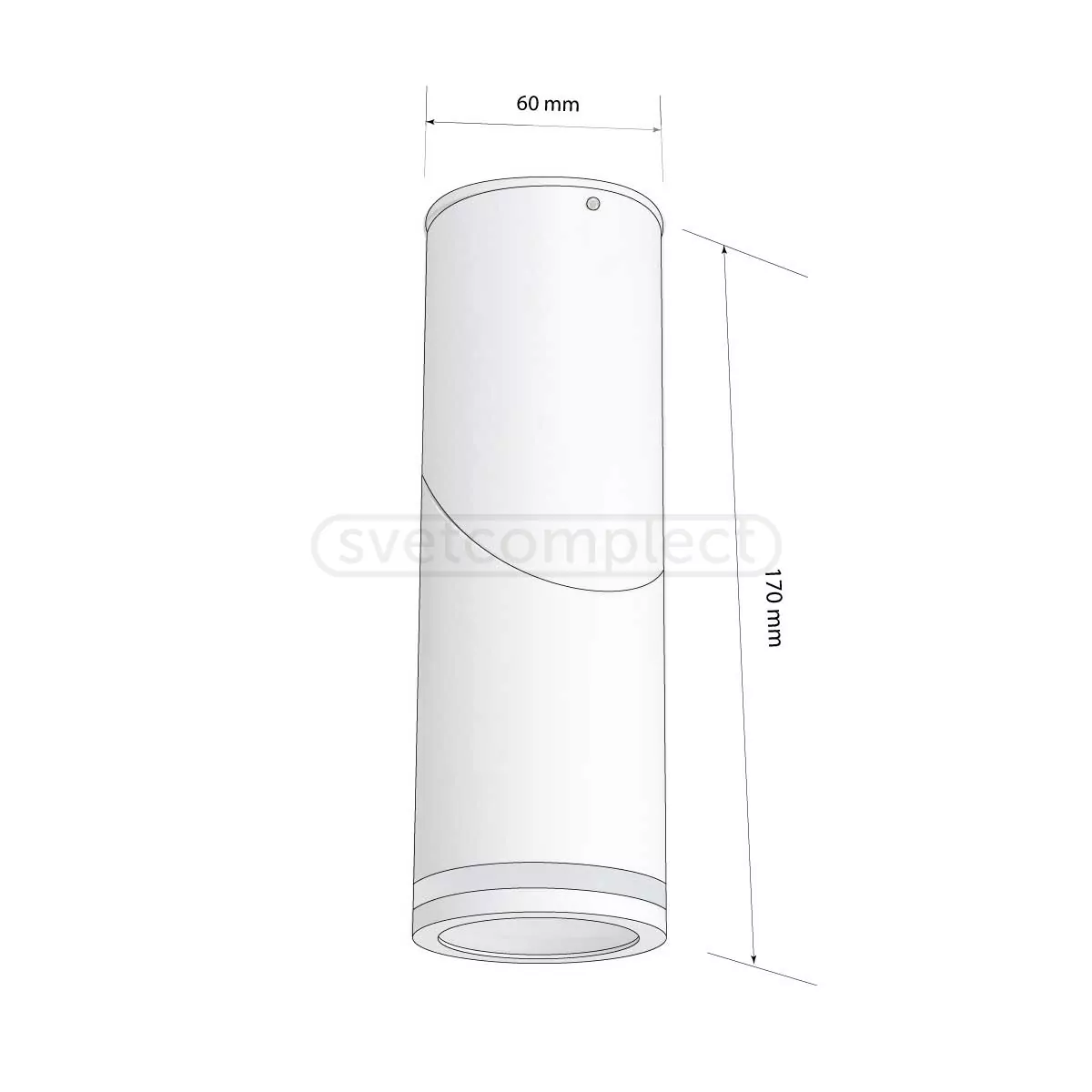 Світильник накладний GRANGE LC-R GU10 60170 GU10 алюміній білий LED CONCEPT Світильник накладний GRANGE LC-R GU10 60170 GU10 алюміній білий LED CONCEPT