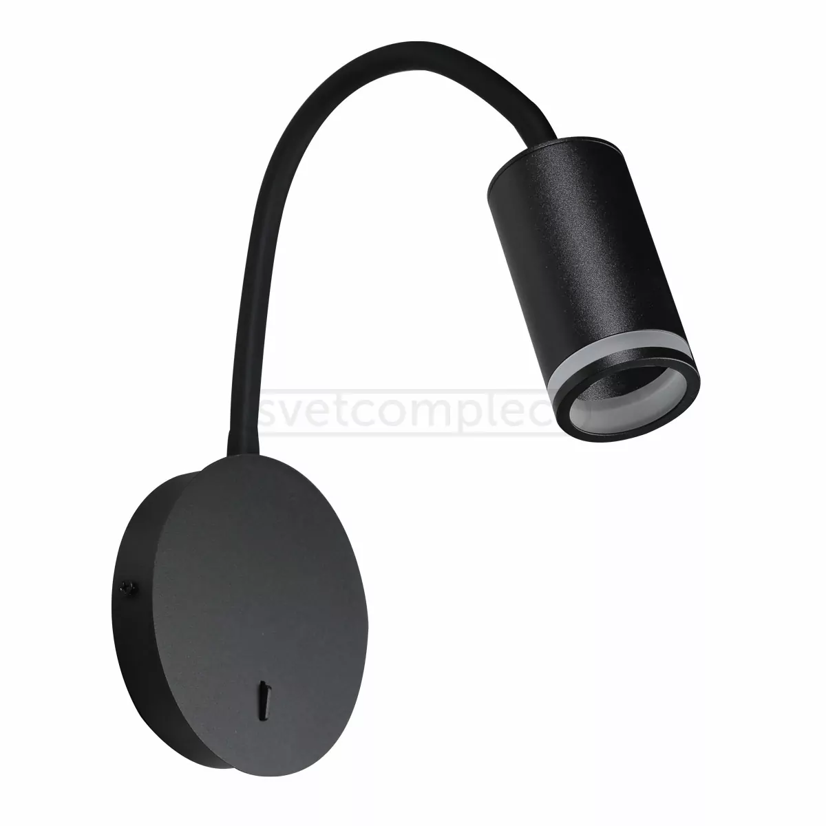 Світильник настінний CARN LC-WL 55110 GU10 ,алюм./акрил чорний LED CONCEPT Світильник настінний CARN LC-WL 55110 GU10 ,алюм./акрил чорний LED CONCEPT