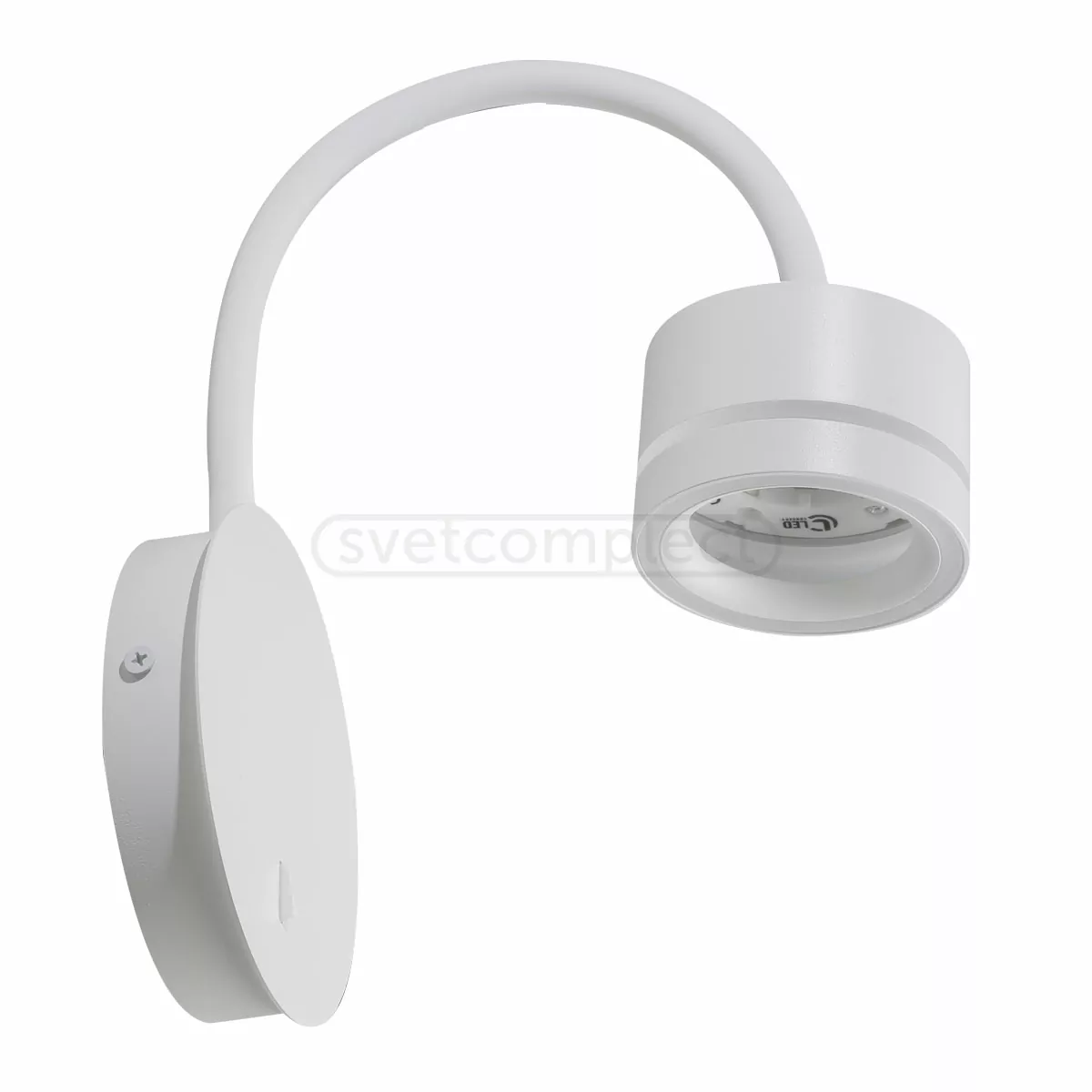 Світильник настінний бра NURE LC-WL 8555 GX53х1 алюм./акрил білий LED CONCEPT Світильник настінний бра NURE LC-WL 8555 GX53х1 алюм./акрил білий LED CONCEPT