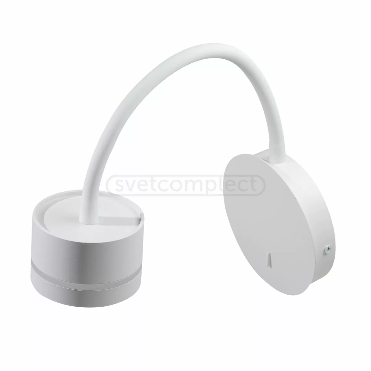 Світильник настінний бра NURE LC-WL 8555 GX53х1 алюм./акрил білий LED CONCEPT Світильник настінний бра NURE LC-WL 8555 GX53х1 алюм./акрил білий LED CONCEPT