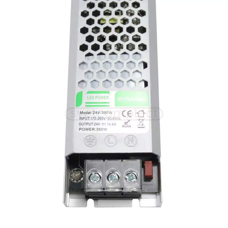 Преобразователь напряжения Светкомплект 24 В 350 Вт IP20 SL-350-24