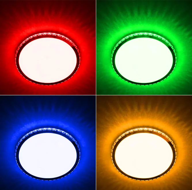 Світильник світлодіодний CRY-R RGB TX IR RC з пультом ДУ 60 Вт 