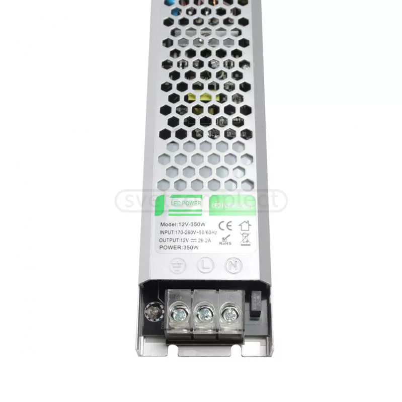 Преобразователь напряжения Светкомплект 12 В 350 Вт IP20 SL-350-12