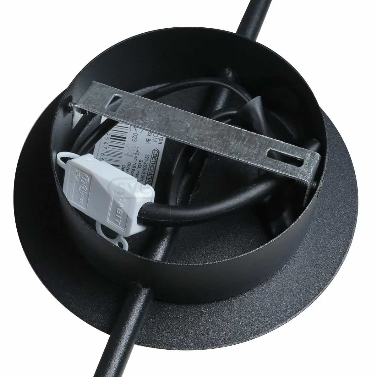 Люстра стельова BUZYNA 6хGX53 чорний LIGHT SET  Люстра стельова BUZYNA 6хGX53 чорний LIGHT SET