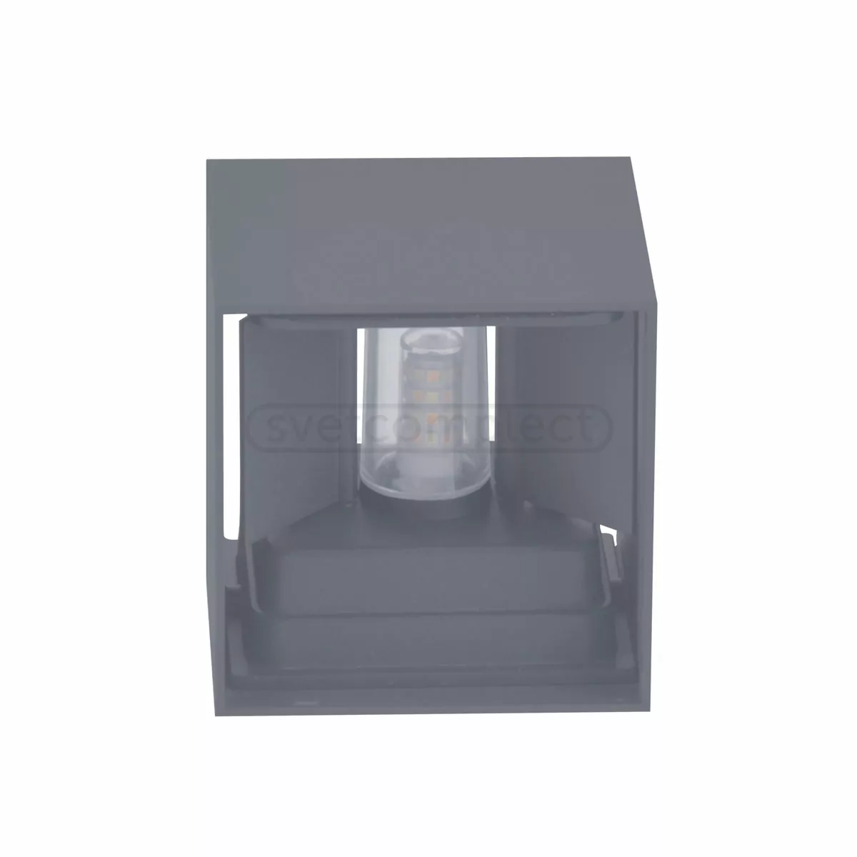 Подсветка внешняя Polux KIOTO LED 1хG9 max 6,5W, IP44 Графит