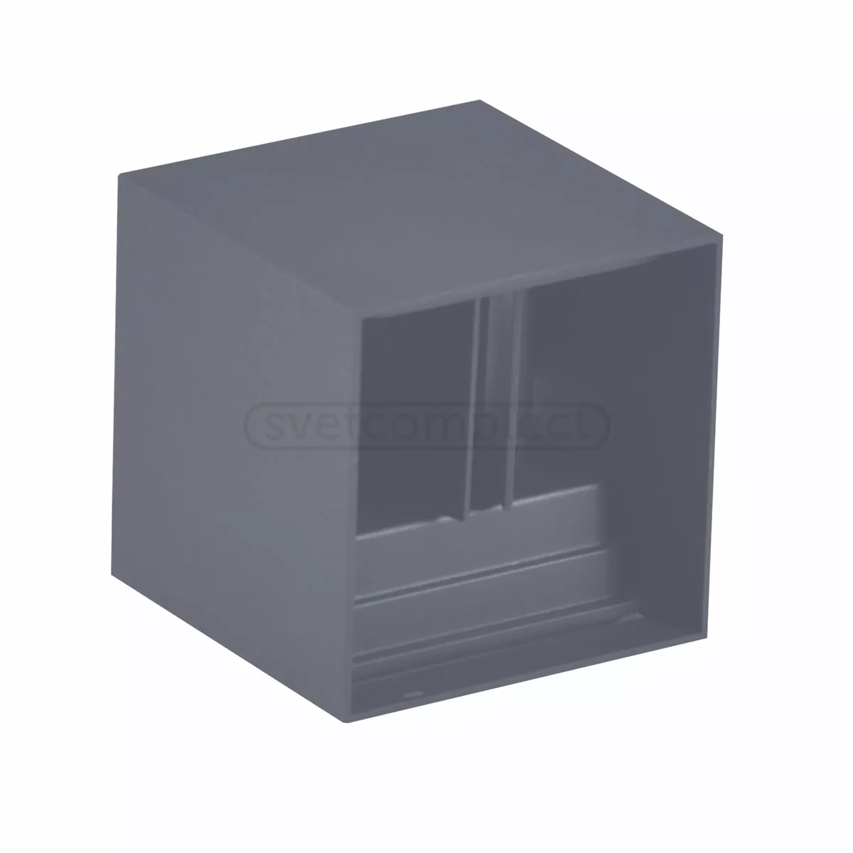 Подсветка внешняя Polux KIOTO LED 1хG9 max 6,5W, IP44 Графит